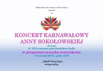 Link do recitalu Ani Sokołowskiej - koncertu karnawałowego.