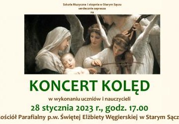 Link do Koncertu Kolęd w Kościele p.w. Świętej Elżbiety Węgierskiej w Starym Sączu
